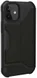 Urban Armor Gear Metropolis iPhone 12 Mini Hoesje PU Leer Zwart afbeelding 5