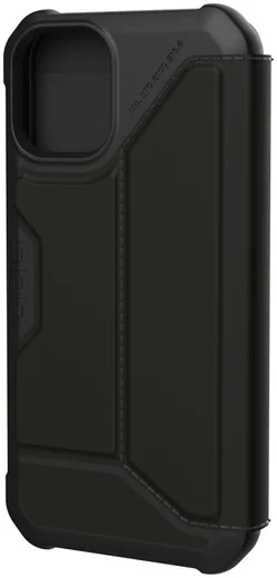 Urban Armor Gear Metropolis iPhone 12 Mini Hoesje PU Leer Zwart afbeelding 6