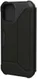 Urban Armor Gear Metropolis iPhone 12 Mini Hoesje PU Leer Zwart afbeelding 6