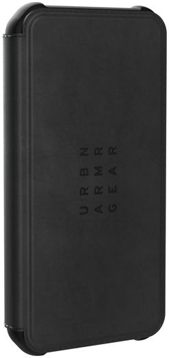 Urban Armor Gear Metropolis iPhone 12 Mini Hoesje Echt Leer Zwart afbeelding 10