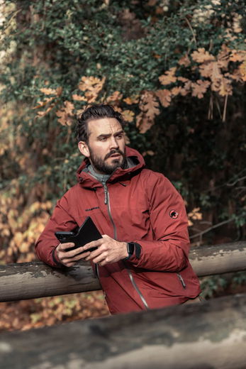 Urban Armor Gear Metropolis iPhone 12 Mini Hoesje Echt Leer Zwart afbeelding 2