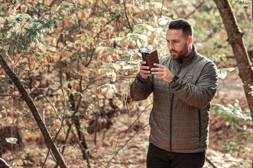 Urban Armor Gear Metropolis iPhone 12 Mini Hoesje Echt Leer Zwart afbeelding 5