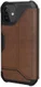 Urban Armor Gear Metropolis iPhone 12 Mini Hoesje Echt Leer Bruin afbeelding 8