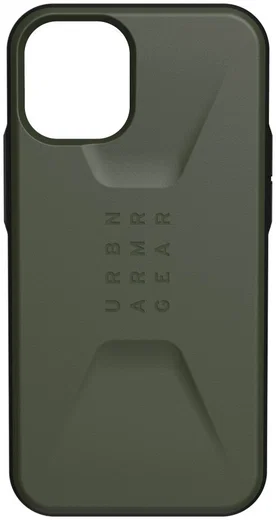 Urban Armor Gear Civilian Series Apple iPhone 12 Mini Hoesje Olive afbeelding 6