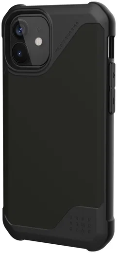 Urban Armor Gear Metropolis LT iPhone 12 Mini Hoesje PU Leer Zwart afbeelding 3