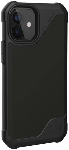 Urban Armor Gear Metropolis LT iPhone 12 Mini Hoesje PU Leer Zwart afbeelding 4