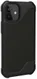 Urban Armor Gear Metropolis LT iPhone 12 Mini Hoesje PU Leer Zwart afbeelding 4