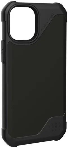 Urban Armor Gear Metropolis LT iPhone 12 Mini Hoesje PU Leer Zwart afbeelding 7