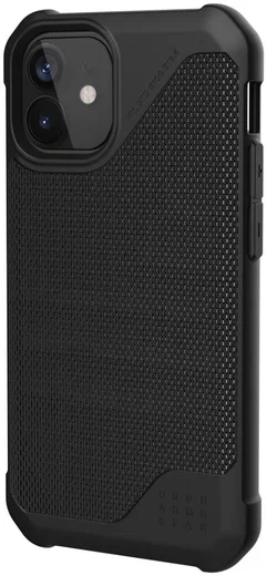 Urban Armor Gear Metropolis LT iPhone 12 Mini Hoesje Carbon Zwart afbeelding 3