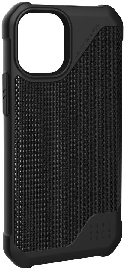 Urban Armor Gear Metropolis LT iPhone 12 Mini Hoesje Carbon Zwart afbeelding 7