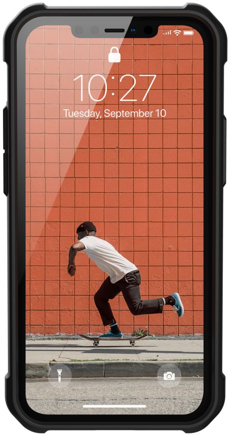 Urban Armor Gear Metropolis LT Apple iPhone 12 Mini Hoesje Leer Zwart afbeelding 2