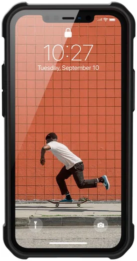 Urban Armor Gear Metropolis LT Apple iPhone 12 Mini Hoesje Leer Zwart afbeelding 2