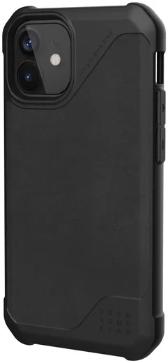 Urban Armor Gear Metropolis LT Apple iPhone 12 Mini Hoesje Leer Zwart afbeelding 3