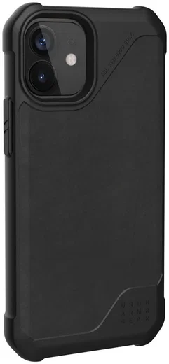 Urban Armor Gear Metropolis LT Apple iPhone 12 Mini Hoesje Leer Zwart afbeelding 4