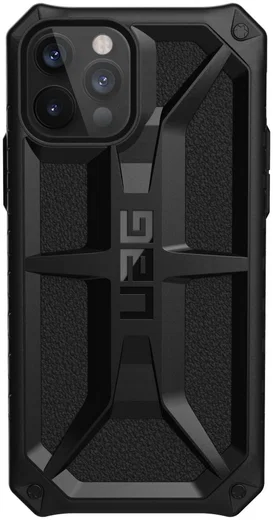 Urban Armor Gear Monarch Apple iPhone 12 / 12 Pro Hoesje Zwart afbeelding 1