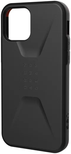 Urban Armor Gear Civilian Apple iPhone 12 / 12 Pro Hoesje Zwart afbeelding 6