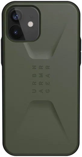 Urban Armor Gear Civilian Apple iPhone 12 / 12 Pro Hoesje Olive afbeelding 2