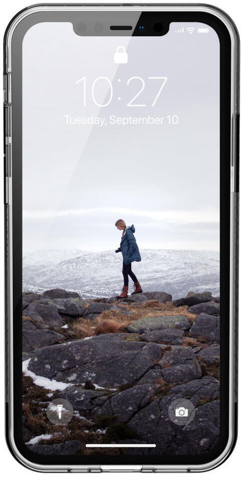 Urban Armor Gear [U] Lucent Apple iPhone 12 / 12 Pro Hoesje Ice afbeelding 2
