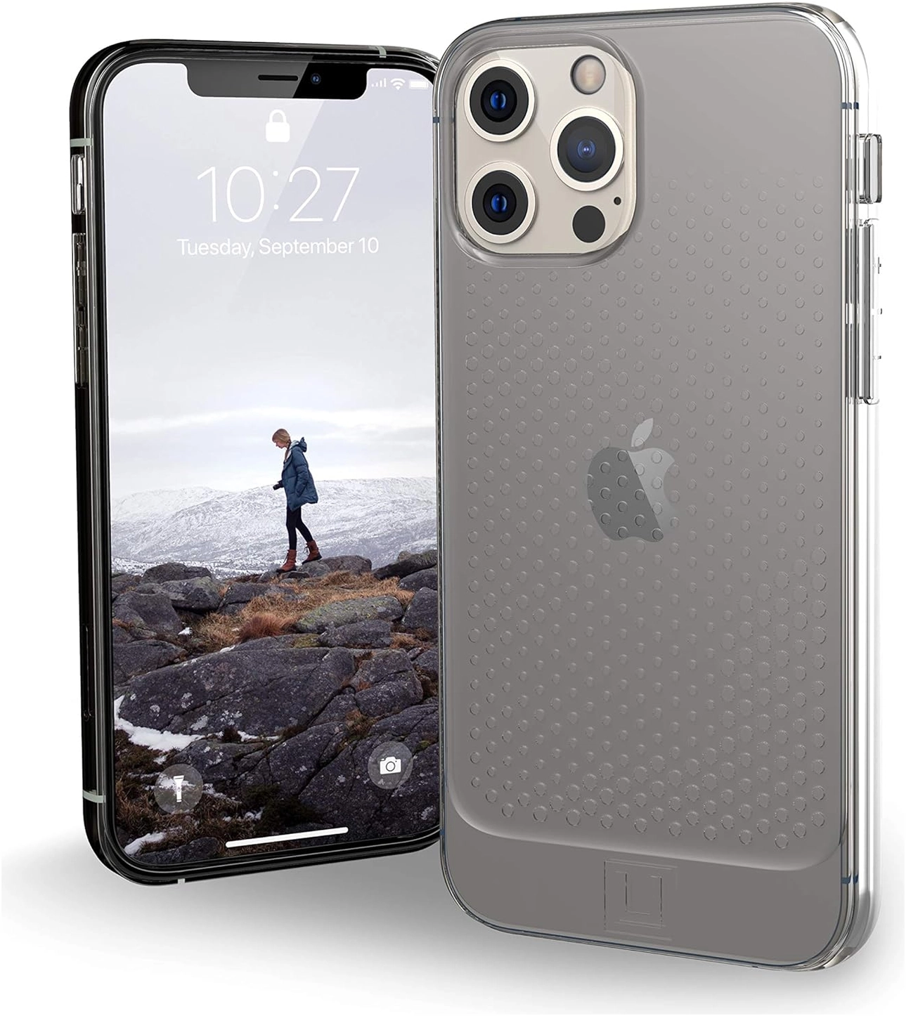 Urban Armor Gear [U] Lucent Apple iPhone 12 / 12 Pro Hoesje Ice afbeelding 4