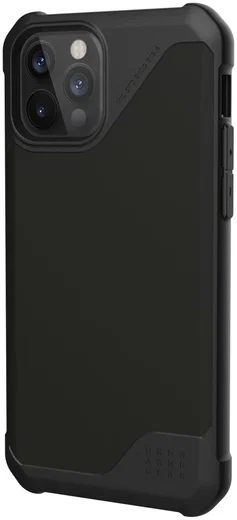 Urban Armor Gear Metropolis LT iPhone 12 / 12 Pro Hoesje PU Leer Zwart afbeelding 4
