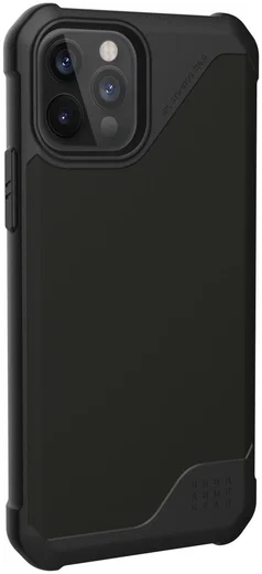 Urban Armor Gear Metropolis LT iPhone 12 / 12 Pro Hoesje PU Leer Zwart afbeelding 5