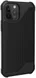 Urban Armor Gear Metropolis LT iPhone 12 / 12 Pro Hoesje Carbon Zwart afbeelding 1