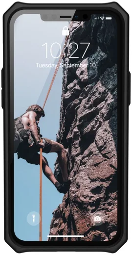 Urban Armor Gear Monarch Apple iPhone 12 Pro Max Hoesje Zwart afbeelding 2