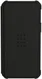 Urban Armor Gear Metropolis iPhone 12 Pro Max Hoesje PU Leer Zwart afbeelding 2