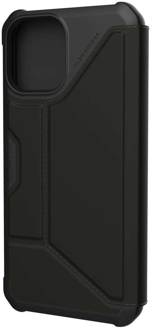 Urban Armor Gear Metropolis iPhone 12 Pro Max Hoesje PU Leer Zwart afbeelding 6