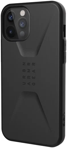 Urban Armor Gear Civilian Apple iPhone 12 Pro Max Hoesje Zwart afbeelding 4
