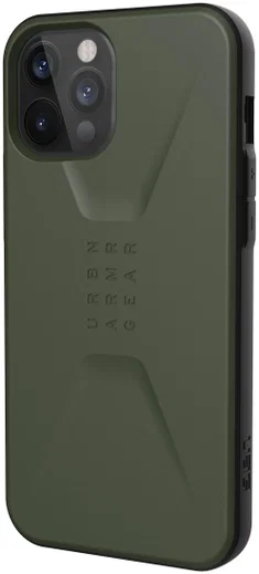 Urban Armor Gear Civilian Apple iPhone 12 Pro Max Hoesje Olive afbeelding 4