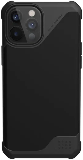 Urban Armor Gear Metropolis LT Apple iPhone 12 Pro Max Hoesje PU Zwart afbeelding 1