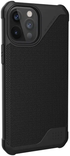 Urban Armor Gear Metropolis LT iPhone 12 Pro Max Hoesje PU Leer Zwart afbeelding 4