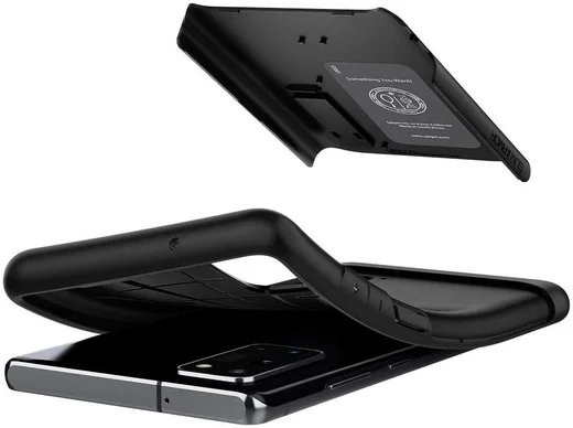 Spigen Slim Armor Samsung Galaxy Note 20 Hoesje Zwart afbeelding 7