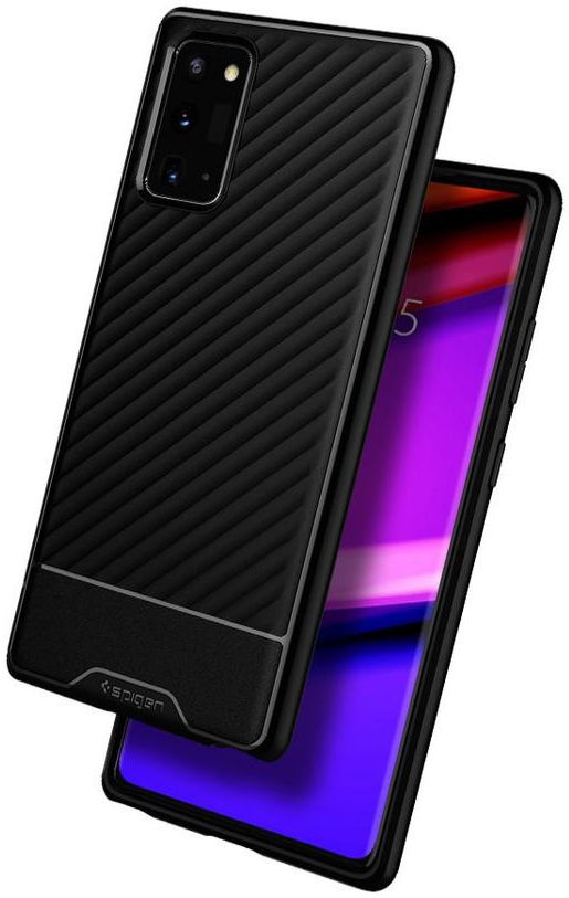 Spigen Core Armor Samsung Galaxy Note 20 Hoesje Zwart afbeelding 3