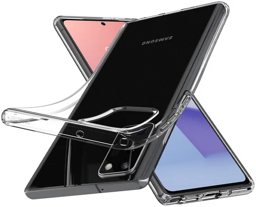 Spigen Crystal Flex Hoesje Samsung Galaxy Note 20 Transparant afbeelding 2