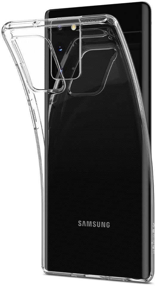 Spigen Crystal Flex Hoesje Samsung Galaxy Note 20 Transparant afbeelding 3