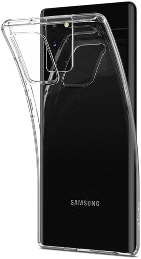 Spigen Crystal Flex Hoesje Samsung Galaxy Note 20 Transparant afbeelding 3