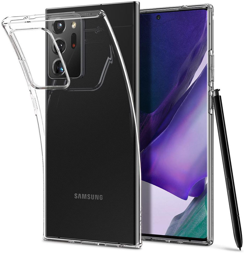Spigen Liquid Crystal Samsung Galaxy Note 20 Ultra Hoesje Transparant afbeelding 1