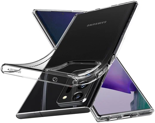 Spigen Liquid Crystal Samsung Galaxy Note 20 Ultra Hoesje Transparant afbeelding 2