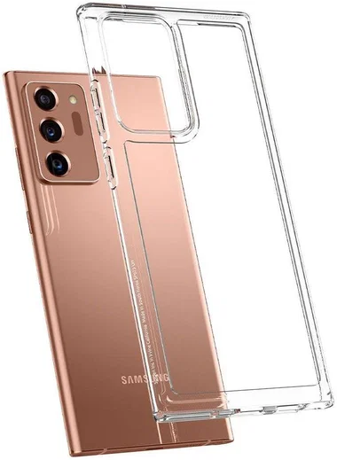 Spigen Ultra Hybrid Case Samsung Galaxy Note 20 Ultra Transparant afbeelding 1