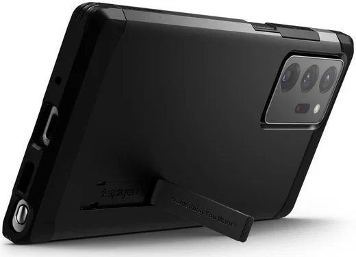 Spigen Tough Armor Samsung Galaxy Note 20 Ultra Hoesje Zwart afbeelding 5