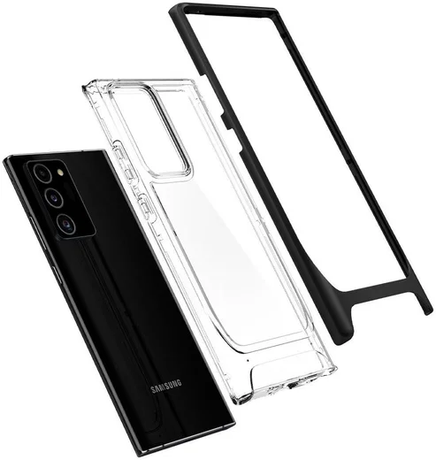 Spigen Neo Hybrid Samsung Galaxy Note 20 Ultra Hoesje Zwart afbeelding 2