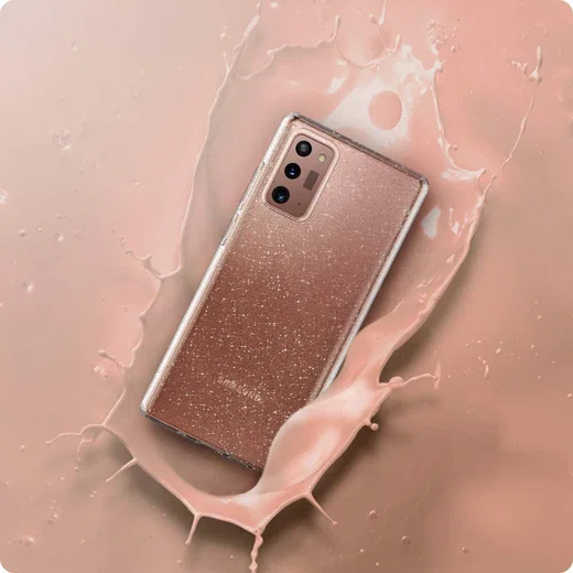 Spigen Liquid Air Hoesje Samsung Galaxy Note 20 Glitter afbeelding 3