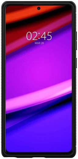 Spigen Rugged Armor Hoesje Samsung Galaxy Note 20 Zwart afbeelding 3