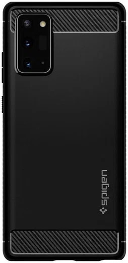 Spigen Rugged Armor Hoesje Samsung Galaxy Note 20 Zwart afbeelding 5