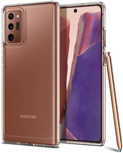 Spigen Ultra Hybrid Case Samsung Galaxy Note 20 Transparant afbeelding 2