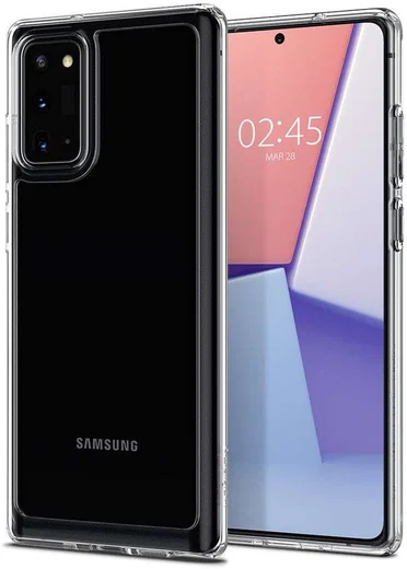 Spigen Ultra Hybrid Case Samsung Galaxy Note 20 Transparant afbeelding 1