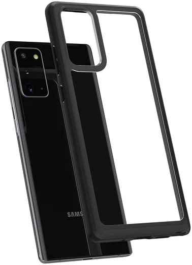 Spigen Ultra Hybrid 2 Case Samsung Galaxy Note 20 Zwart afbeelding 2