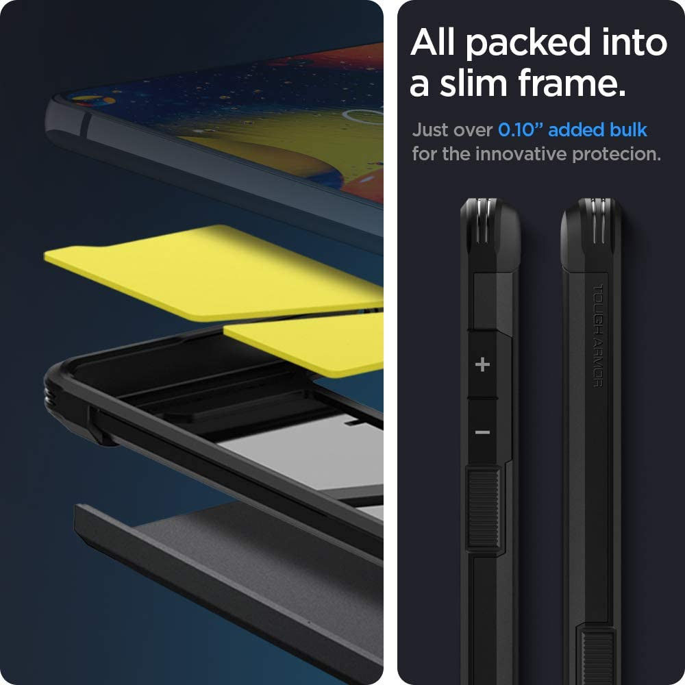 Spigen Tough Armor Samsung Galaxy Note 20 Hoesje Gunmetal afbeelding 3